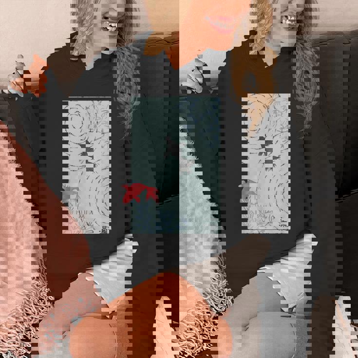 涼風2－いつかの雨上がり－ 金魚 波紋 夏 風 納涼 シック 和風 和柄 シンプル レトロ メンズ レディース キッズ パーカー