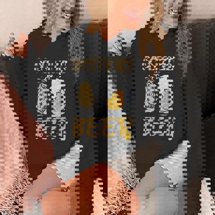 牡蠣とビール パーカー