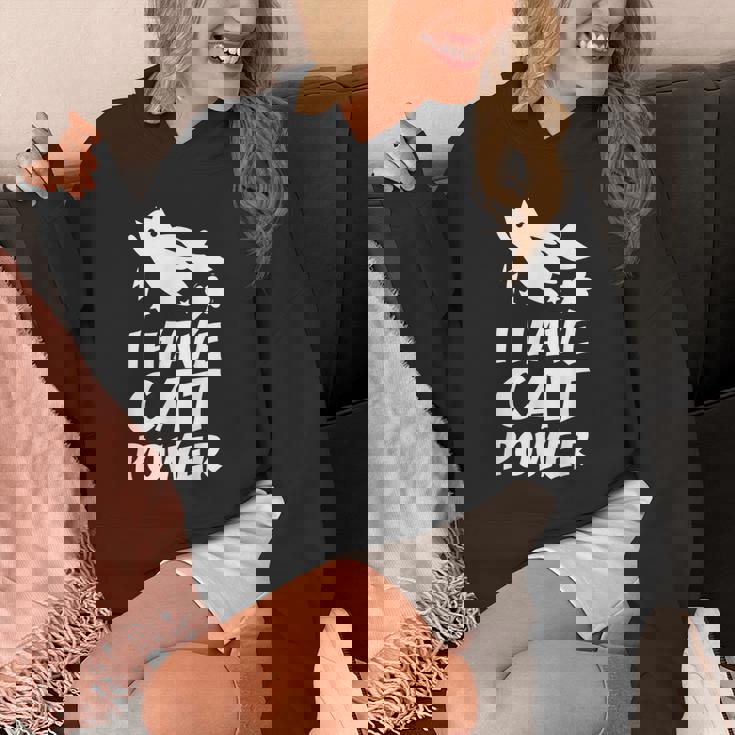 猫 365 I Have Cat Power Hoodie