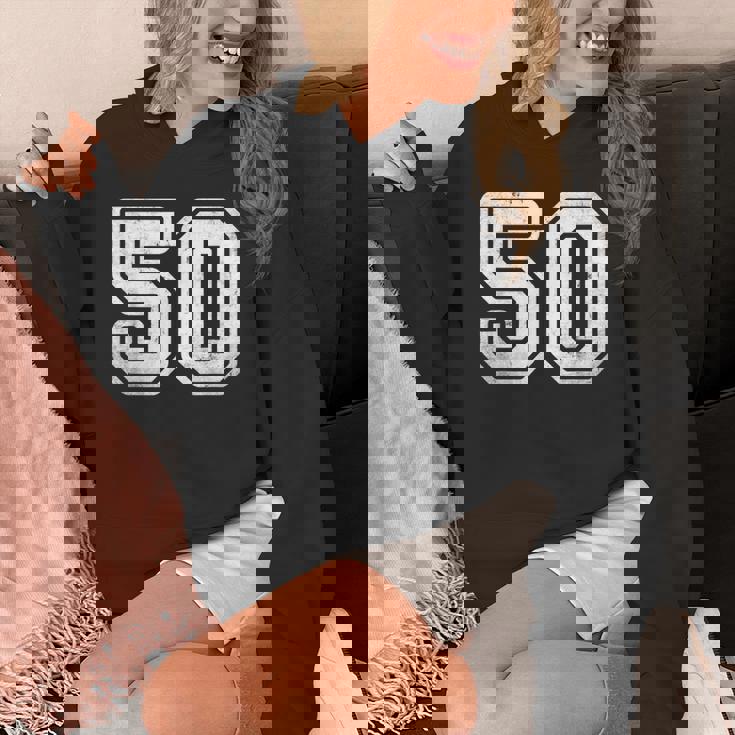 番号 50 ホワイト スポーツ ディストレスト番号 パーカー