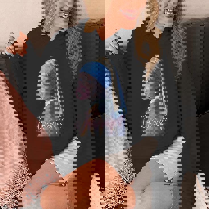 真珠の耳飾りの少女 フェルメール 面白い オルタード アート Wassup パーカー