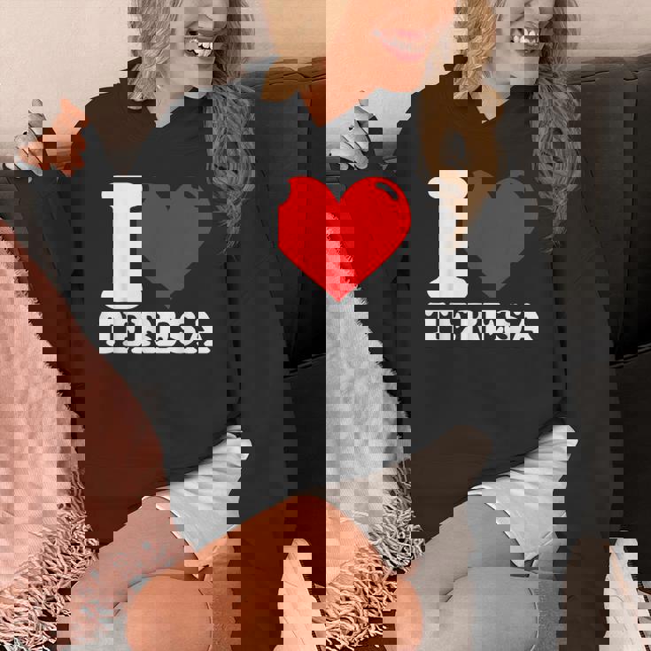 私はテレサが大好きです パーカー