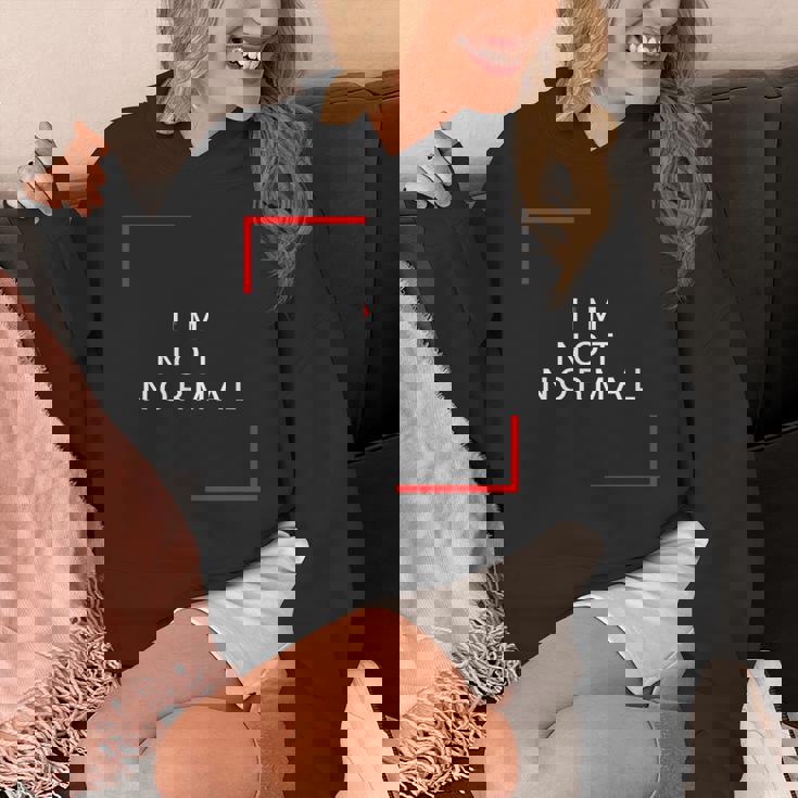 私は普通じゃない Hoodie