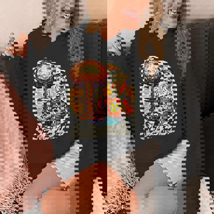 科学 核 原爆 爆発 レトロ 面白い 言葉 パーカー