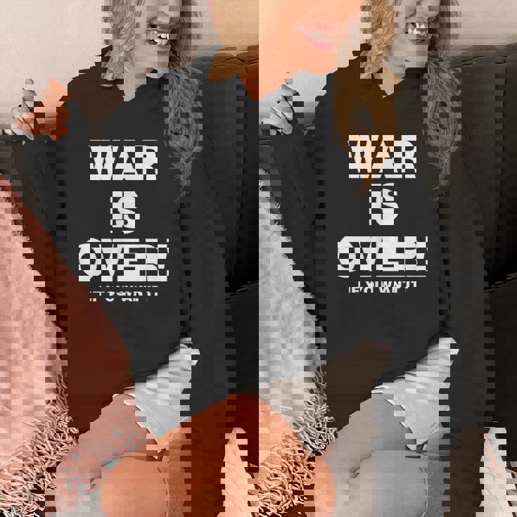 限定戦争は終わりだ 限定版黒 If You Want It パーカー