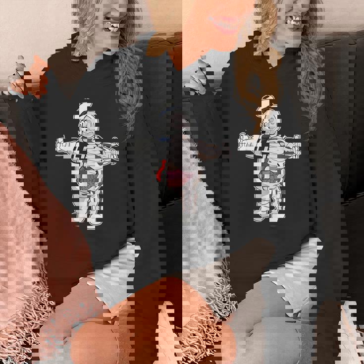 面白い 有名 カルト映画 キャラクター マシュマロマン ゾンビ パーカー