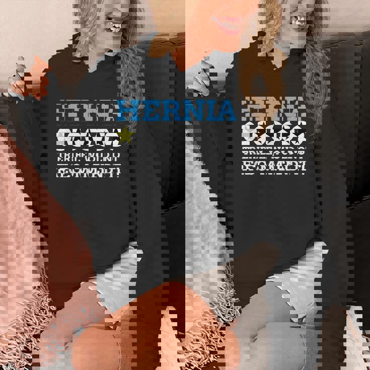 面白いヘルニア Hoodie