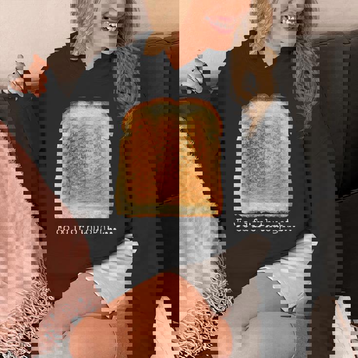 食パン トースト 食べ物 思考 おもしろい グルテンフリー ノベルティ パーカー