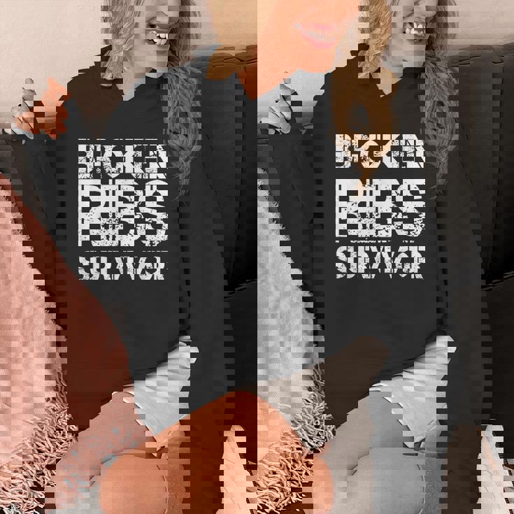 骨折した肋骨サバイバー パーカー