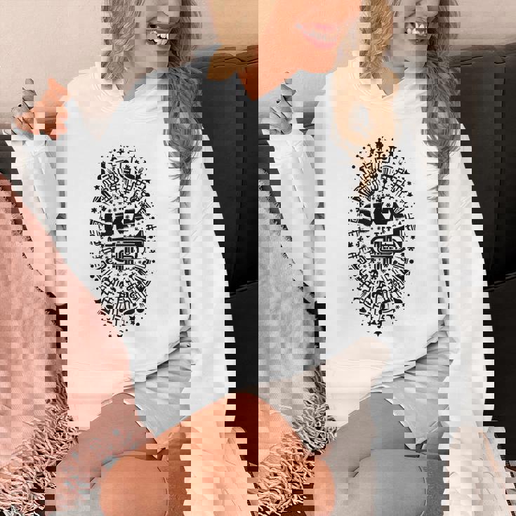 2トーン スカトランペット奏者 サムプリント パーカー