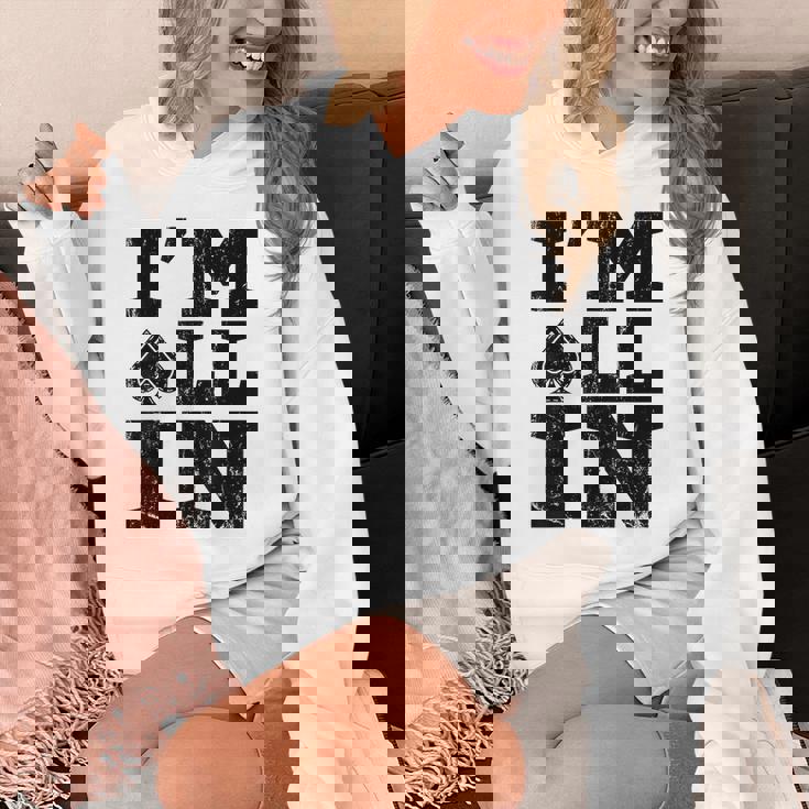 Im All In ポーカーシャツ ポーカープレーヤー Hoodie