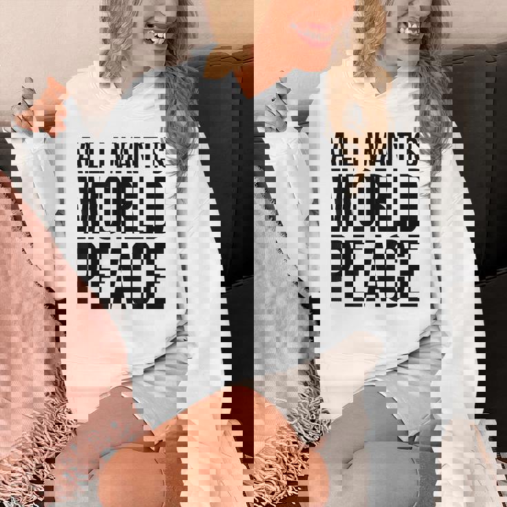 All I Want Is World Peace パーカー