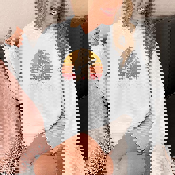 Appalachia Bluegrass Banjo Bear Retro パーカー