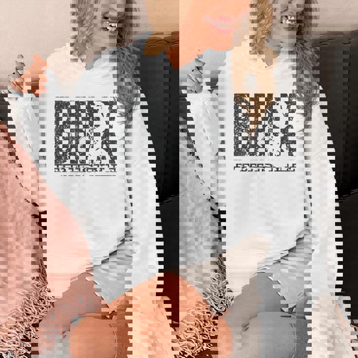 Bmxビンテージバイクファンの贈り物少年少女自転車bmx パーカー