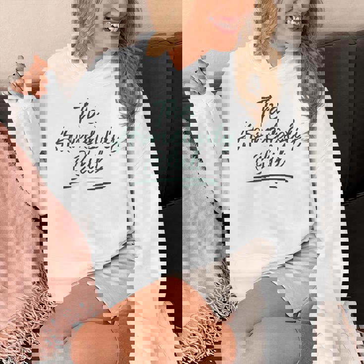 The Homebody Club 面白い 内向的 ホームライフ ママ レトロ パーカー