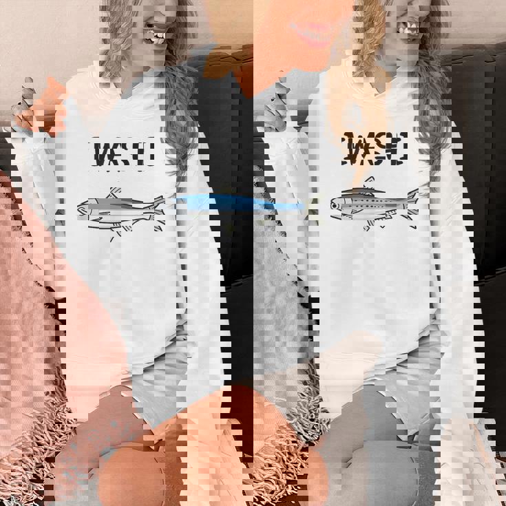 Iwashi イワシ 鰯 魚好き 願掛け 釣り好き 海釣り 趣味 おもしろ 寿司ネタ 趣味釣り 船釣り 釣り パーカー