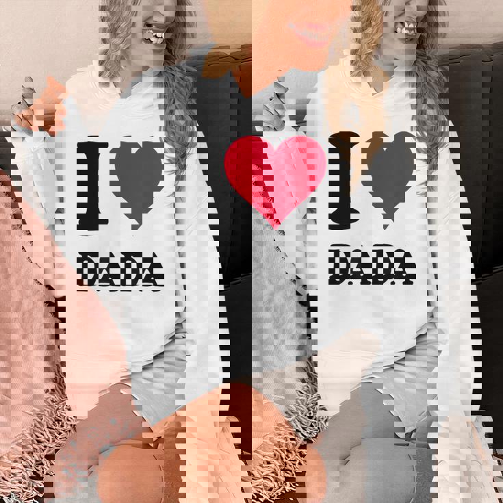 I Love Dada パーカー