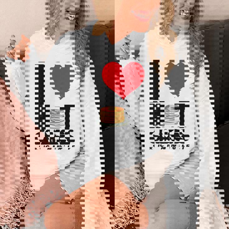 I Love Heart ホットケーキ パンケーキ Flapjacks Can Not Lie Foodie パーカー