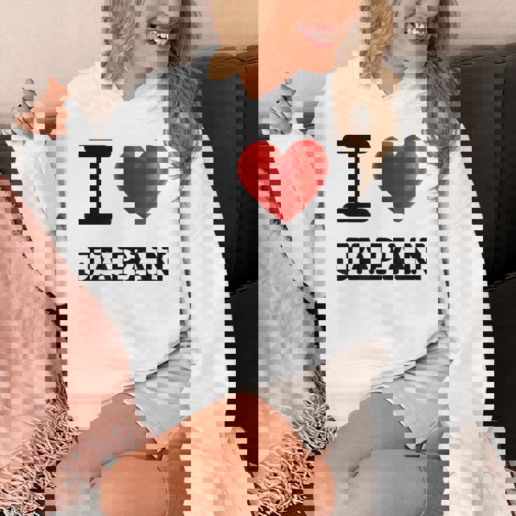 I Love Japan お土産 観光ハート Hoodie