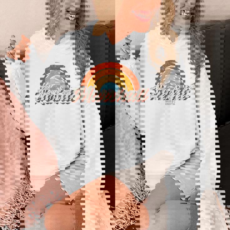 Marshall Minnesota Mnヴィンテージレインボーレトロ70年代 パーカー