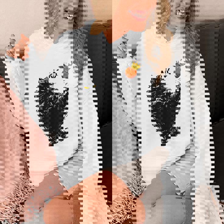 No Kings In America Black Cat Hoodie