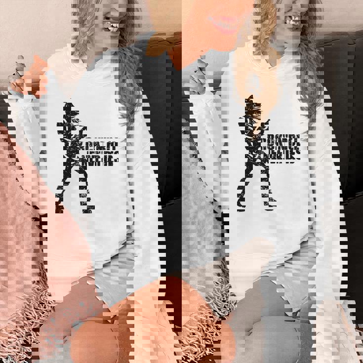 Rock 'N' Roll Never Dies ギタープレーヤー パーカー