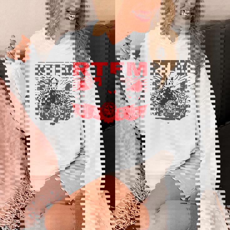 Rtfm ミームをマップ パーカー