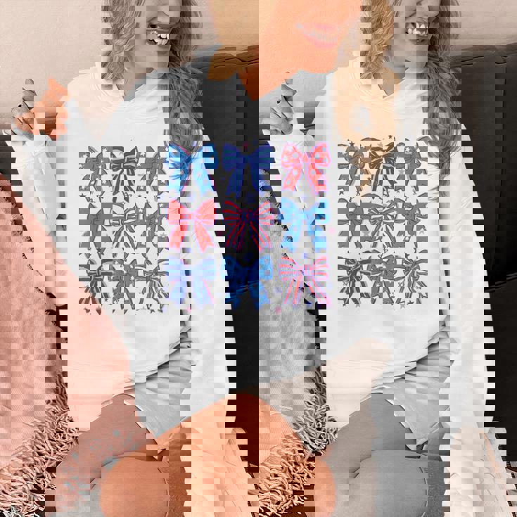 かわいい愛国的なボウスターデザイン7月4日シャツusaプライド パーカー