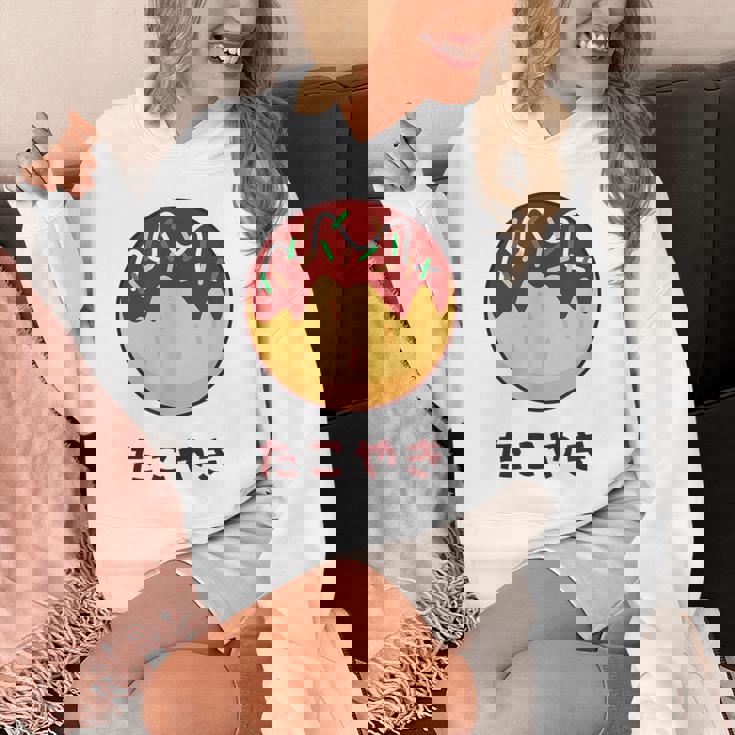 おもしろ たこ焼き 和 大阪 食品 日本 ひらがな 文字 パーカー