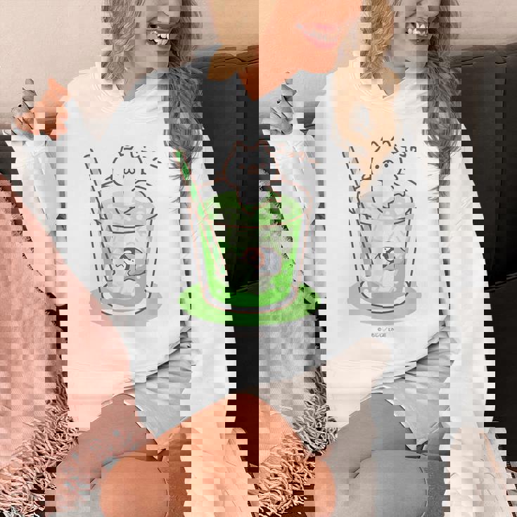 ねこぺん日和 メロンソーダ パーカー