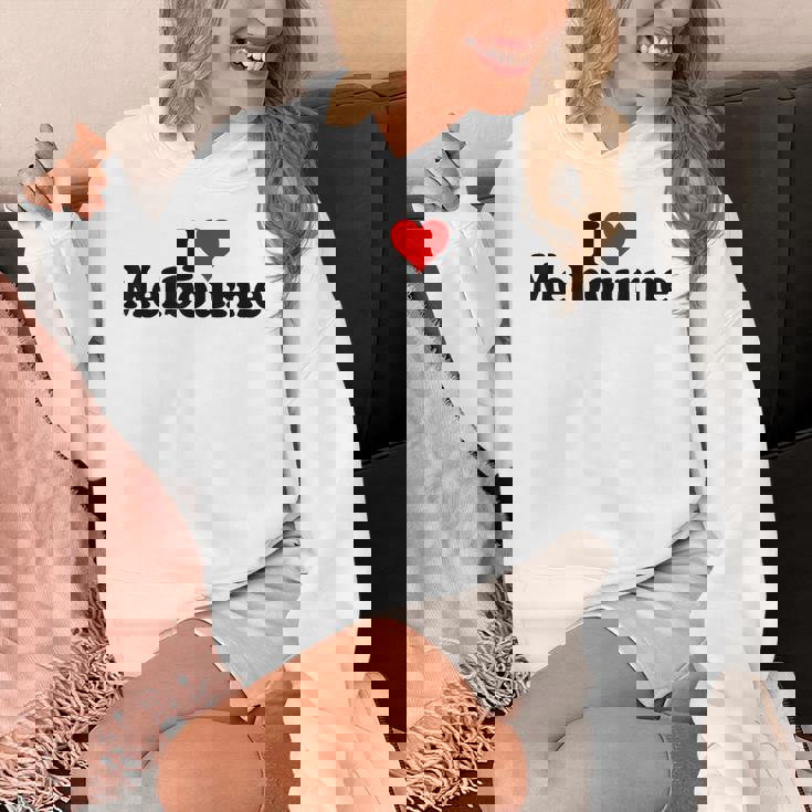 アイラブハートメルボルンオーストラリア Hoodie