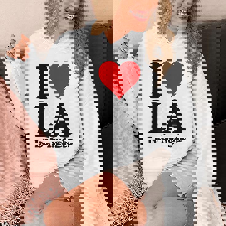アイラブハートラロサンゼルスカリフォルニア Hoodie
