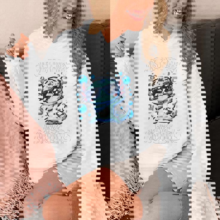 アホロートルを愛するjust A Boy パーカー