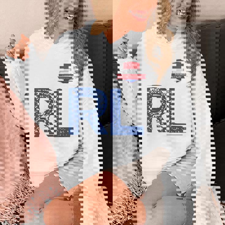 オランダ オランダ 人間の旗 文字 R And L Nederland パーカー