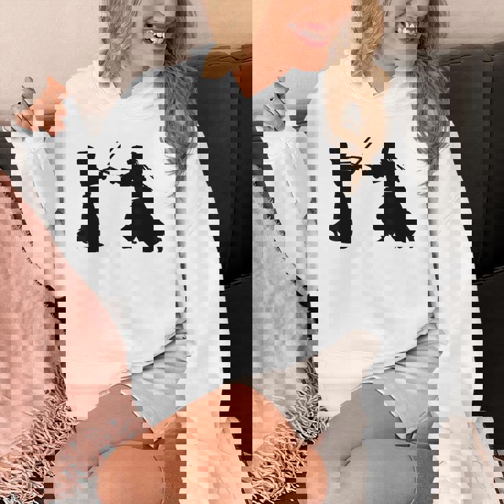 シルエット 剣道 合気道 日本 武道 剣闘士 扇子 パーカー