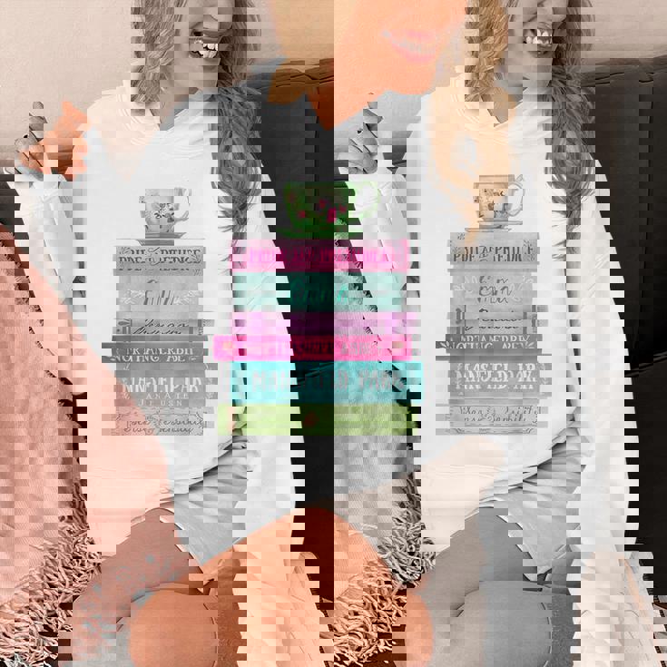 ジェーン・オースティン 本 スタック ティー 文学 文学 パーカー