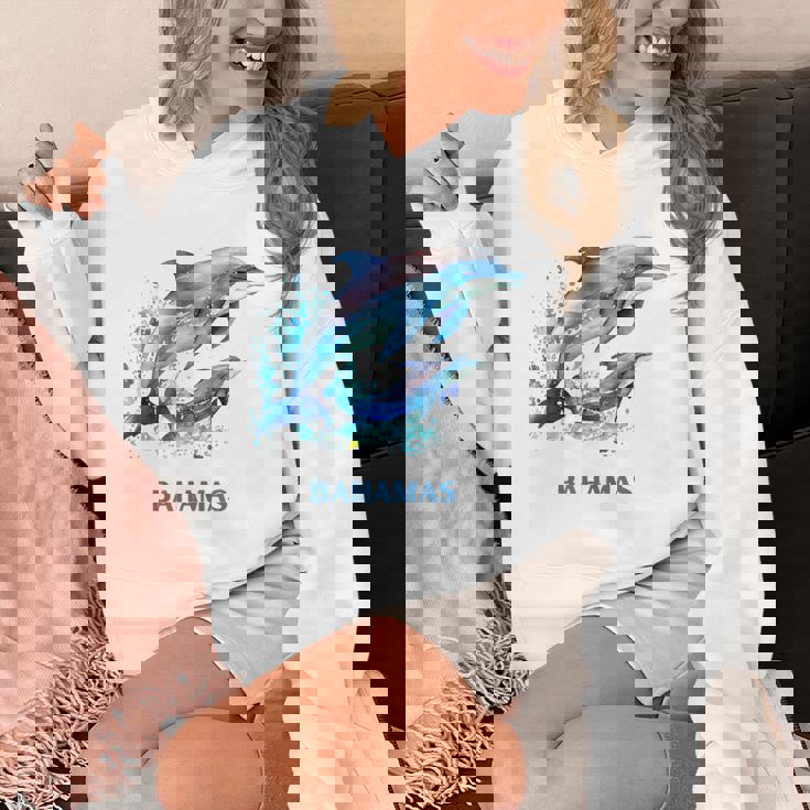 ドルフィン バケーション ヴィンテージ バハマ ビーチ デスティネーション パーカー