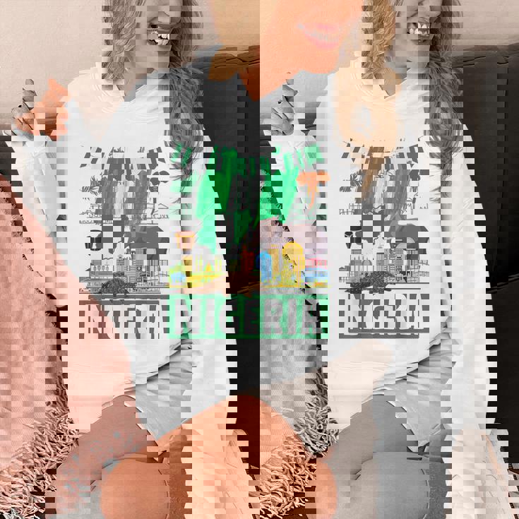 ナイジェリアの服のアイデア キッズ&ノベルティ ナイジェリア国旗 Hoodie