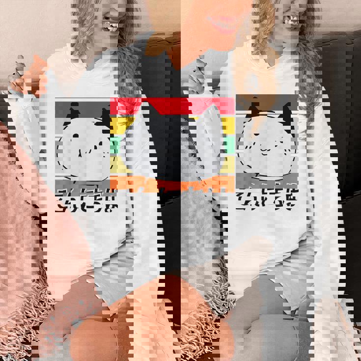 ハローキュートキャット レトロサンセット Hoodie