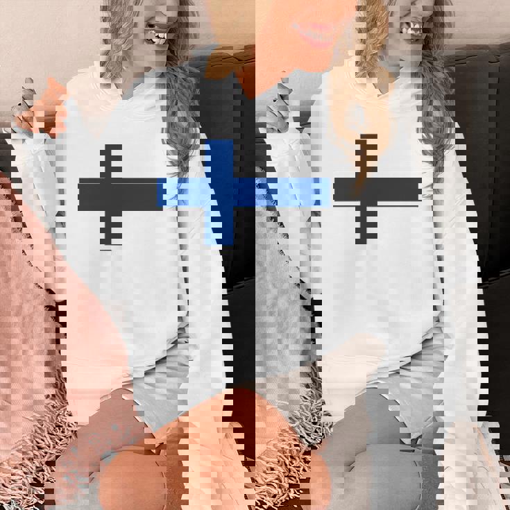 フィンランド国旗 ノルディック クロス パーカー