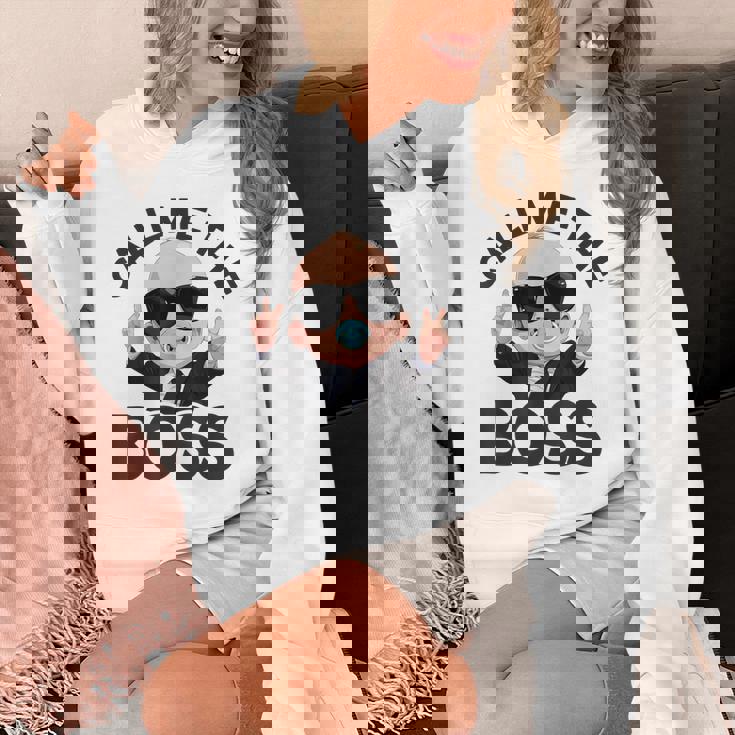 ベイビー・ボス「コール・ミー・ボス」ライク・ア・ボス・キッズ パーカー