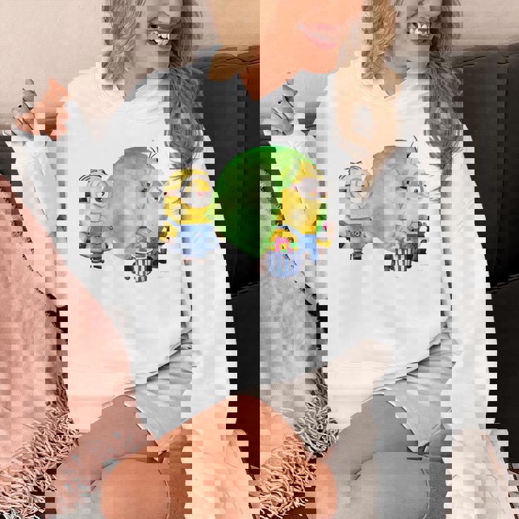 ミニオン Water Colorballoongum Green パーカー