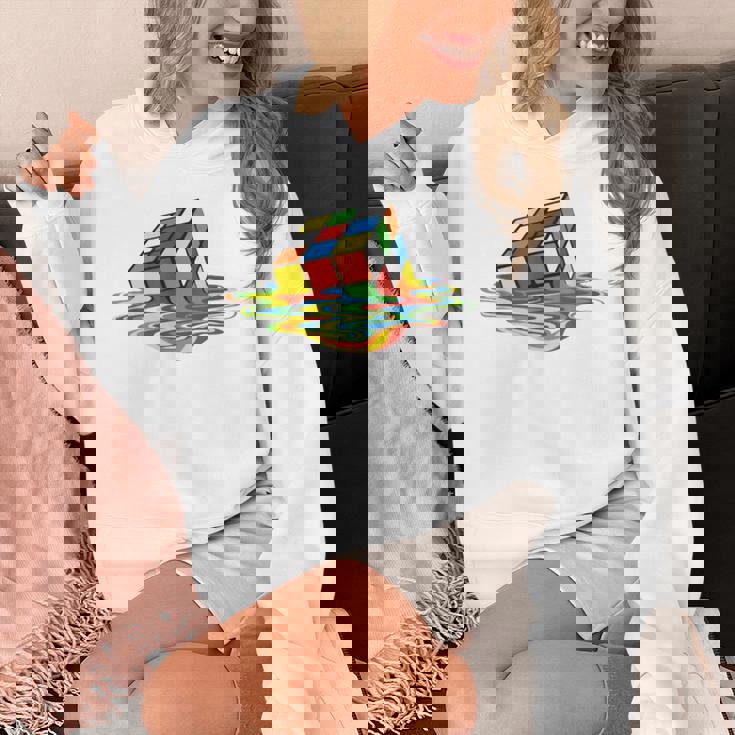 メルティング ルービックキューブ Hoodie