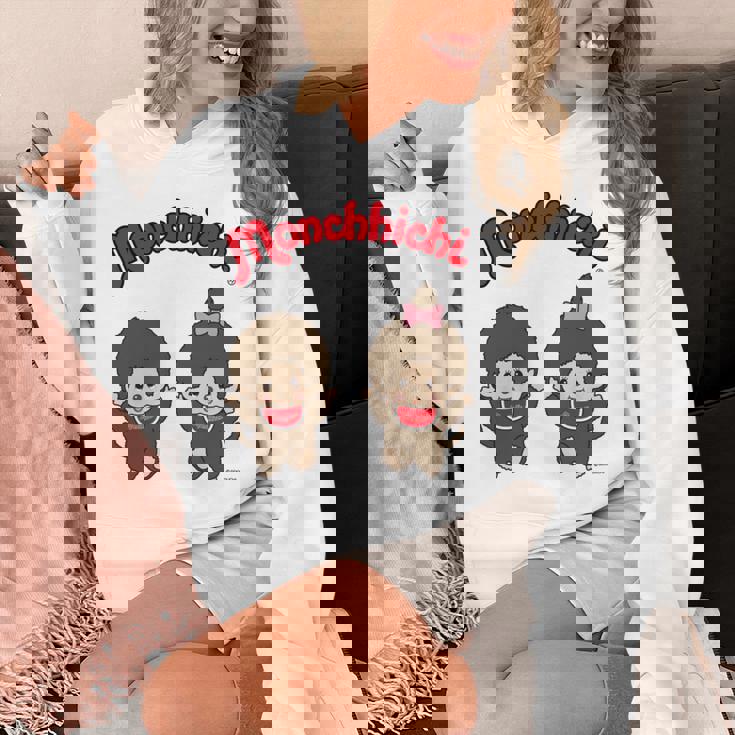 モンチッチグラフィック 長袖tシャツ Hoodie