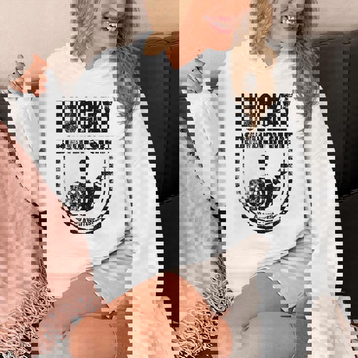ラッキーボウリングシャツはボウラーのための面白い引用を洗わないでください Hoodie