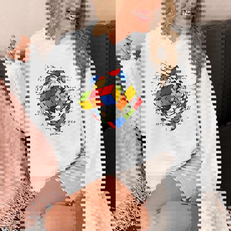 ルービックキューブ ルービックキューブ マジックキューブ レトロ ルービ ヴィンテージ オタク パーカー