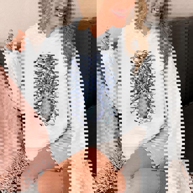 ヴィンテージ ブルー タコ パーカー