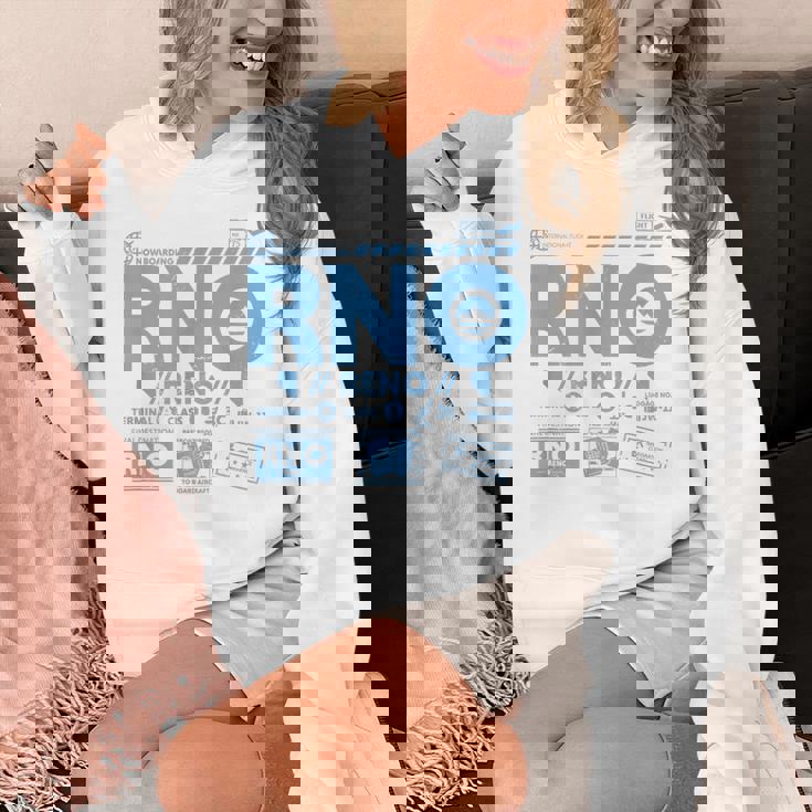 ヴィンテージ リノ Rno 空港コード トラベル デイ レトロ タグ ネバダ パーカー