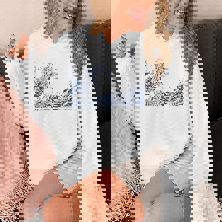 有名ヴィンテージアート グレートウェーブ 葛飾北斎 おしゃれ Hoodie