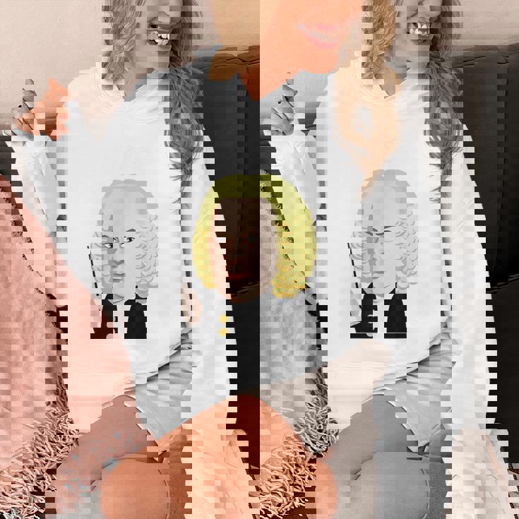 楽しい音楽コンダクターシャツ クールバッハ クラシカル音楽作曲家 パーカー